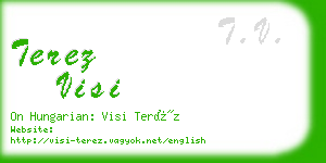 terez visi business card